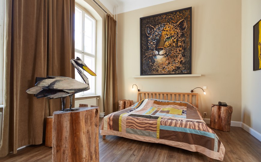 Safari Zimmer im Arte Luise Hotel in Berlin Stadtmitte