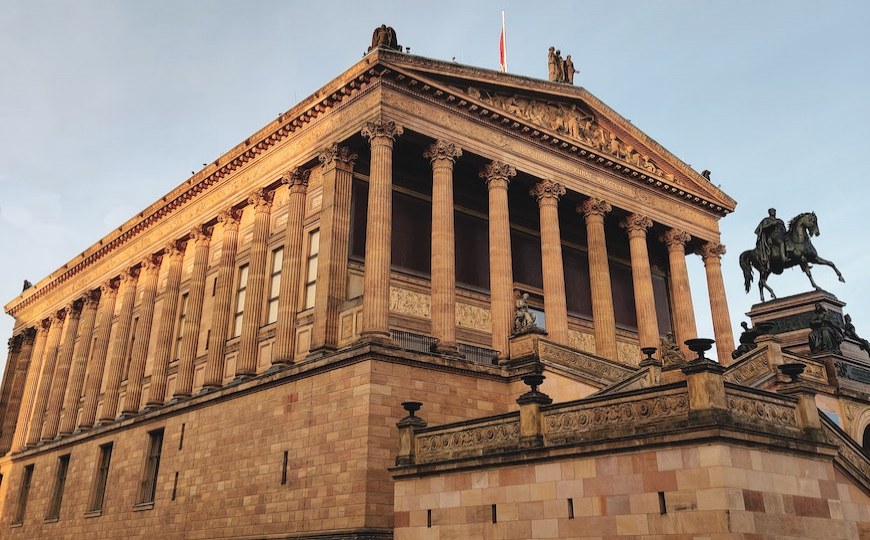 Alte Nationalgalerie auf der Museumsinsel in Berlin