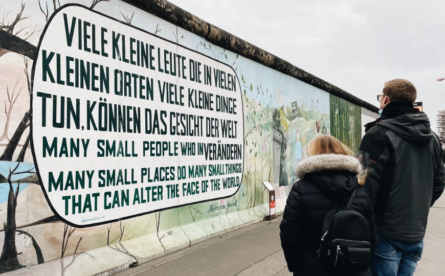 Eastside Gallery in Berlin