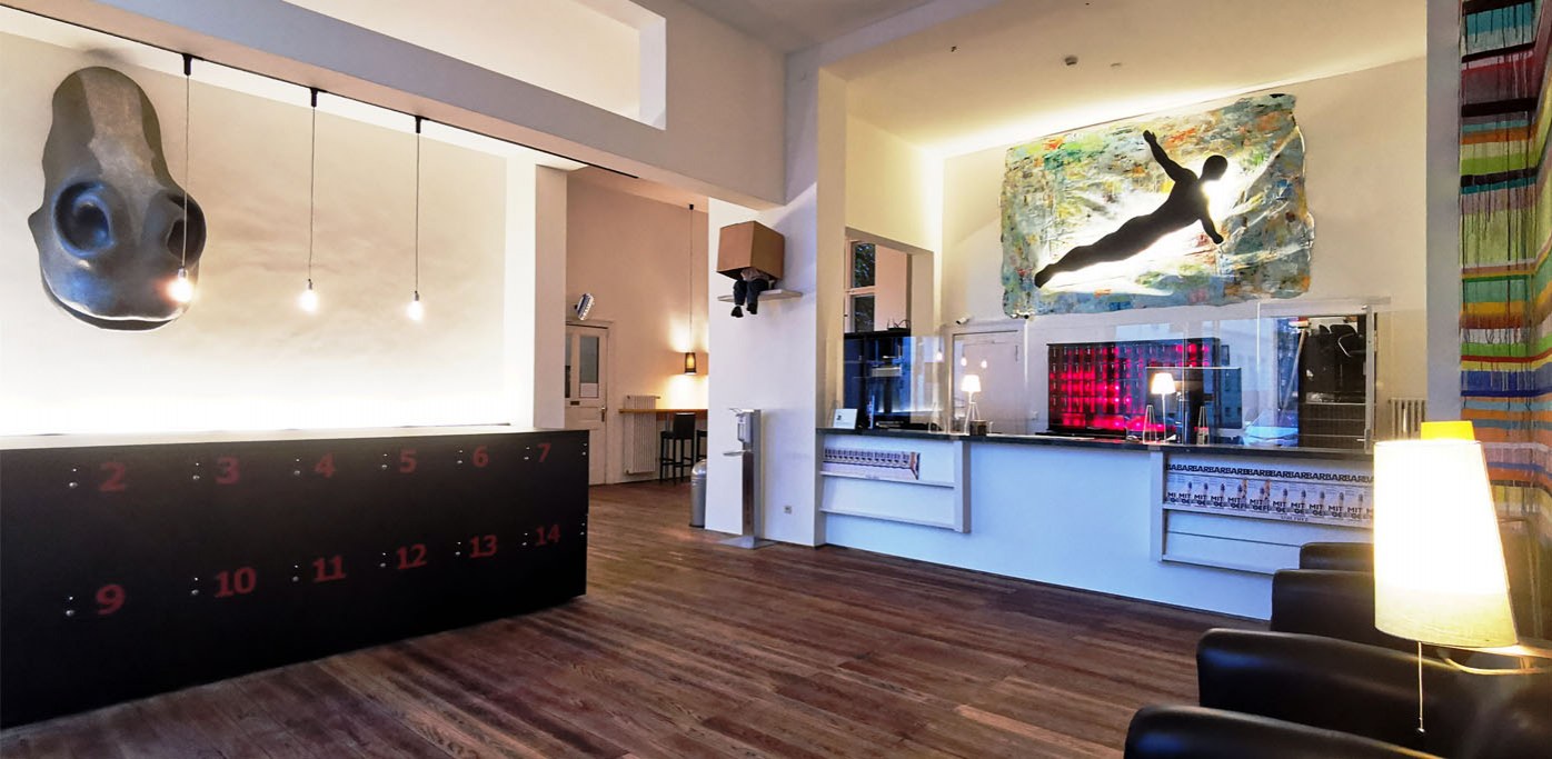 The Lobby in the Arte Luise Hotel in Berlin