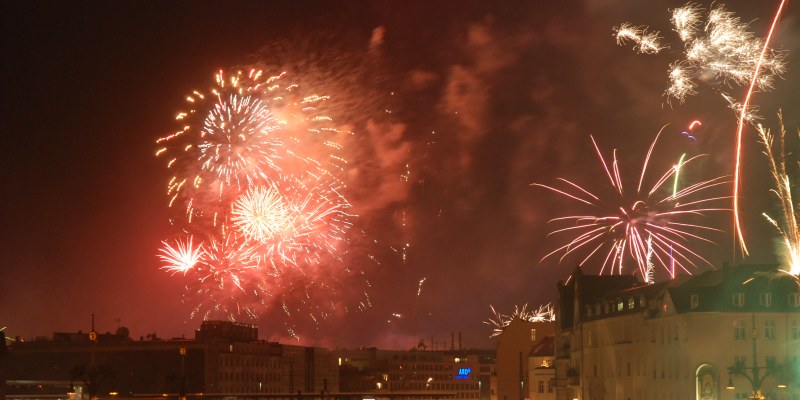 Silvester Feuerwerk